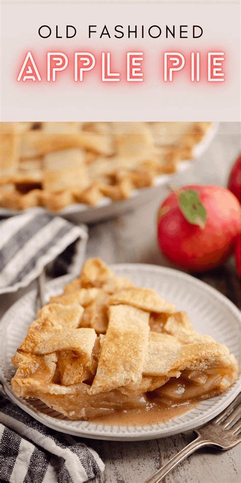 Old Fashioned Apple Pie