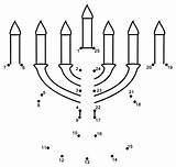 Hanukkah Menorah Hannukah Bigactivities Insertion sketch template