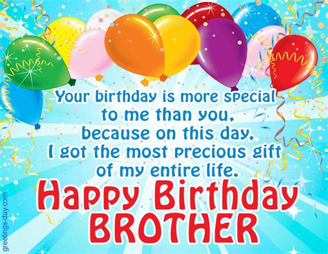 happy birthday brother  ecards wishes  pictures