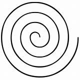 Spiral Espiral Spirala sketch template
