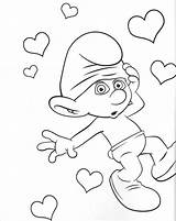 Colorare Puffi Personaggi Smurfs sketch template