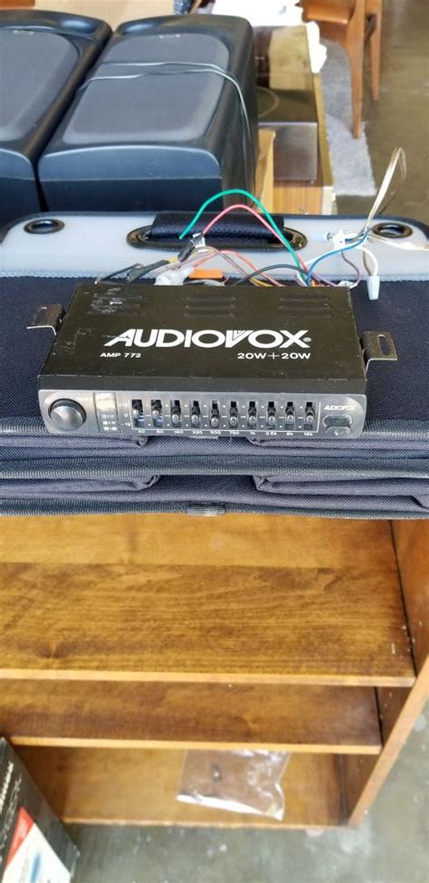 audiovox equalizer car  band  sale  vallejo ca offerup