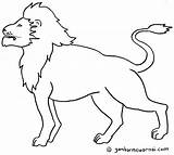Hewan Sketsa Singa Binatang Menggambar Mewarnai Marimewarnai Berkaki Terlengkap Macan Tk Empat Omnivora Pola Belajar Dua sketch template