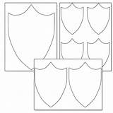 Shield Template Printable Superhero Templates Cliparts Clipart Drawing Print Printables Library Pages Decorate Paintingvalley Coloring Printabletreats sketch template