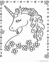 Unicorn Horn Drawing Getdrawings Printable Coloring sketch template