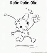 Coloring Olie Rolie Polie Pages Printable Template Coloringhome sketch template