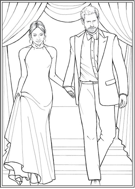 people royal family coloring pages