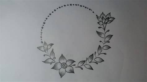 art flower design drawing easy  guides  drawing tutorials