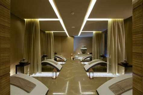Architecture Luxurious Day Spa Interior With Clean And