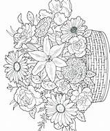 Coloring Pages Flower Color Printable Adults Fancy Number Detailed Print Hard Difficult Rose Downloadable Very Flowers Printables Getcolorings Colorings Getdrawings sketch template