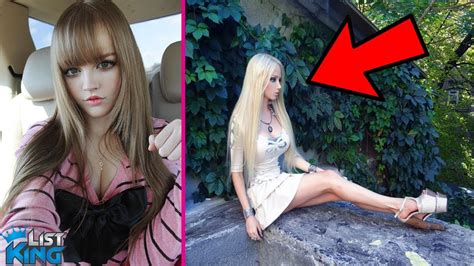6 girls who turned themselves into dolls list king real life human barbie dolls youtube