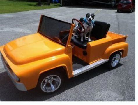 melissas golf cart custom body kits open road trucker  custom body kit