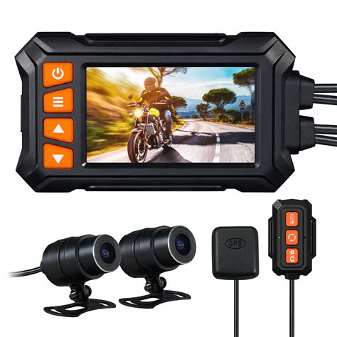 buy ydi md motorcycle camera kfps  waterproof motorbike dash cam  screen front