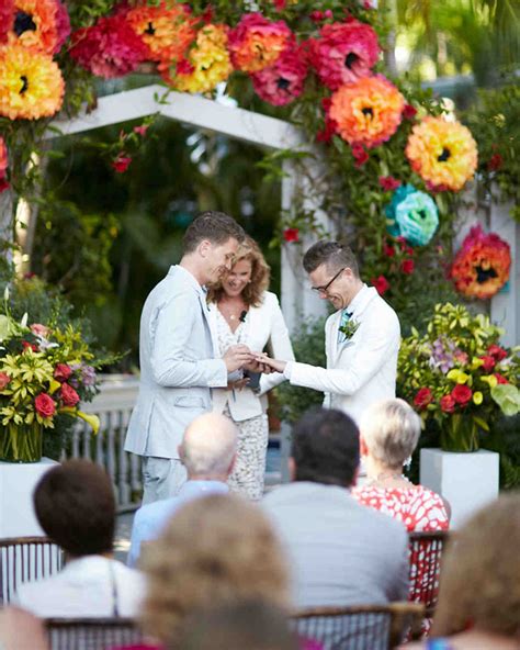 your same sex wedding etiquette questions—answered martha stewart weddings