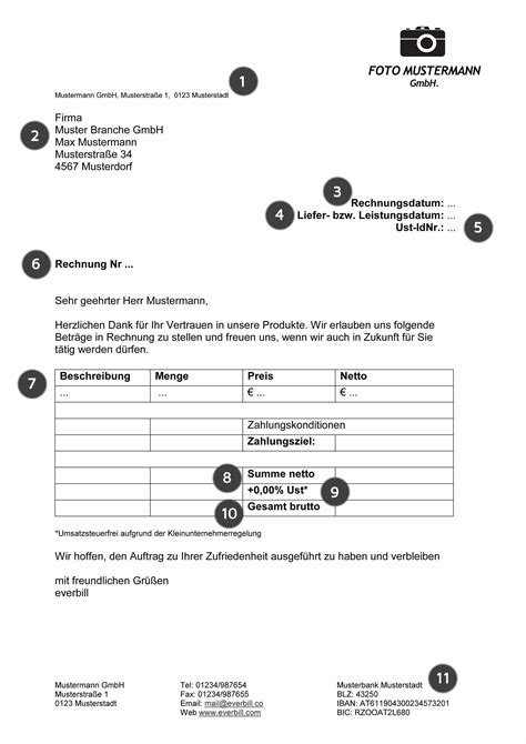 15+ rechnung als privatperson ausstellen muster | exeter