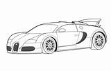 Bugatti Effortfulg sketch template