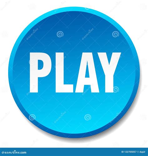 play button stock vector illustration  shiny icon