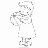 Rosie Caillou Coloring Pages Ball Xcolorings 1000px Printable 56k Resolution Info Type  Size Jpeg sketch template