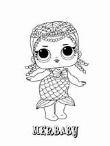 Merbaby sketch template