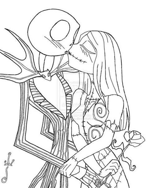 jack skellington coloring page pictures coloring pictures