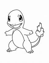 Charmander Coloring Pages Pokemon Pikachu sketch template
