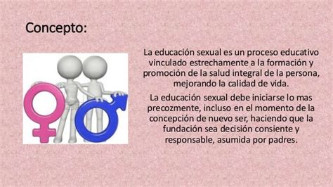 educación sexual