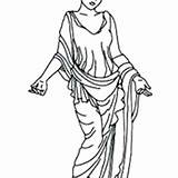 Aphrodite Coloring Scifi Fantasy Goddess Amazing sketch template