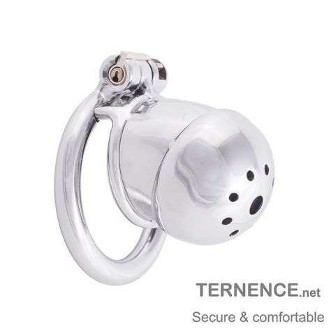 Ternence Penis Ring Virginity Lock Stainless Steel Chastity Belt Adult
