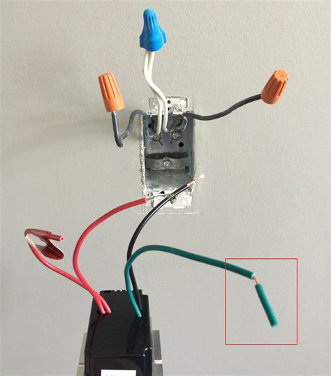 electrical   wire  dimmer switch home improvement stack