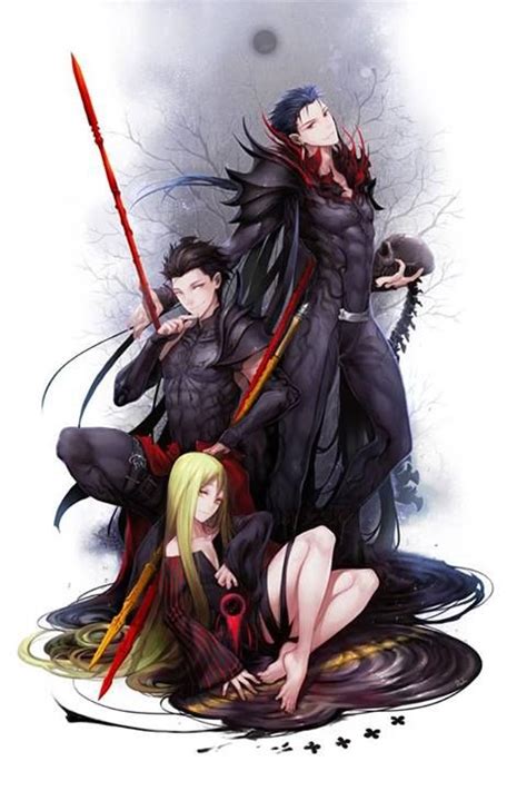the 3 lancers from fate zero fate stay night fate strage fake fangirl