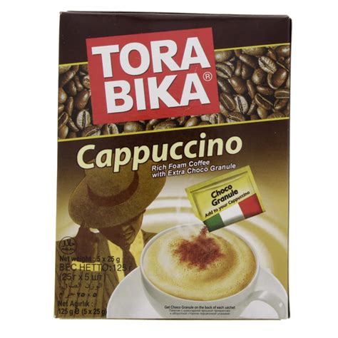 buy torabika cappuccino instant coffee  ct  gram