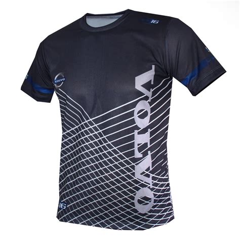 volvo t shirt with logo and all over printed picture t