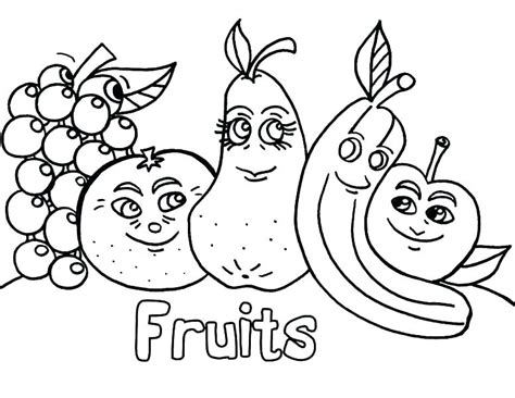vegetables coloring pages  kindergarten  getdrawings