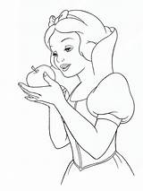 Snow Coloring Pages Princess Disney sketch template