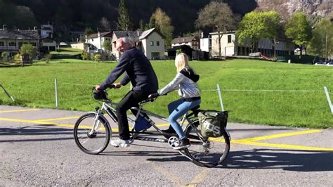electric tandem bicycle youtube