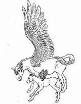 Pegasus Coloring Pages Unicorn Printable Creative Kids Colouring Informative Albanysinsanity Son His Adult Choose Board sketch template