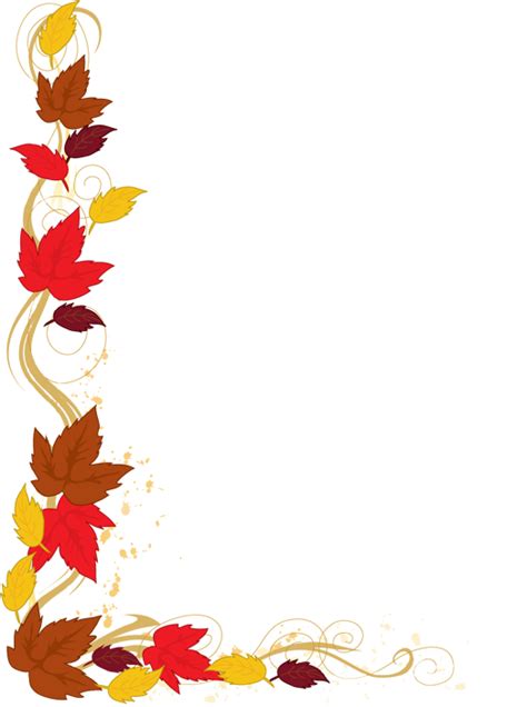 Autumn Leaf Border Clip Art Clipart Best Clipart Best