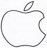 Database Cliparts Apple Symbol Logo Library Coloring Clipart Favorites Add sketch template