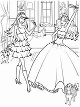 Coloring Pages Barbie Horse Frank Lisa sketch template