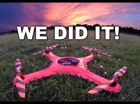 indestructible drone  kickstarter successfully funded youtube