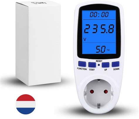 energiemeter verbruiksmeter nl energieverbruiksmeter p meter kwh meter bolcom