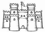 Schloss Kolorowanki Zamki Castelo Malvorlagen Cinderella Torres Medievales Ecoloringpage Salvato sketch template