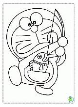 Coloring Dinokids Doraemon Pages sketch template