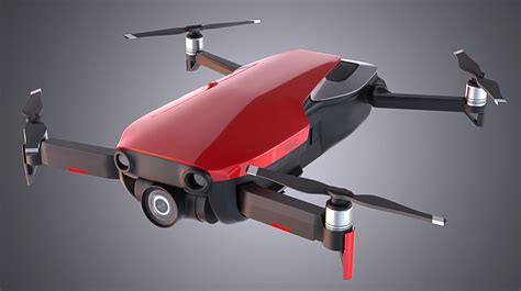 dji mavic air drone  model cgtrader