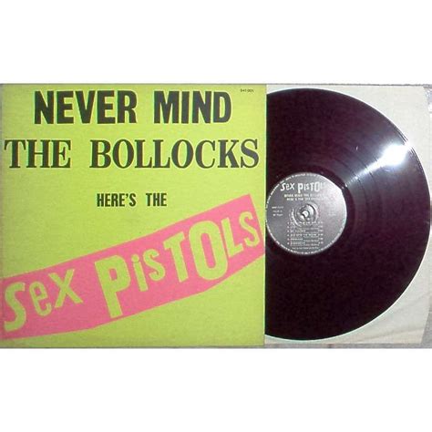 Never Mind The Bollocks French 1977 Original 12 Trk Lp Barclay Lbl