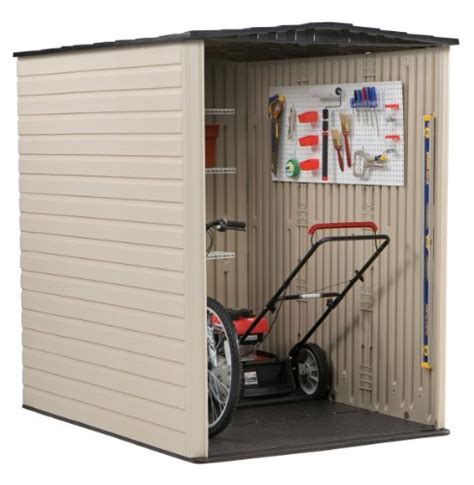 storage sheds rubbermaid plastic large outdoor saving