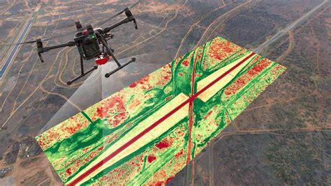 drone performance monitoring spray grass australia