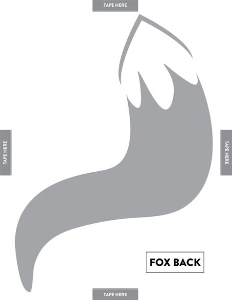 fox tail clipart clipart gallery  clip art