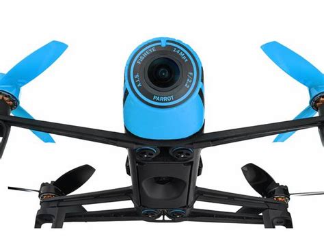 parrot bebop bleu drone radiocommande