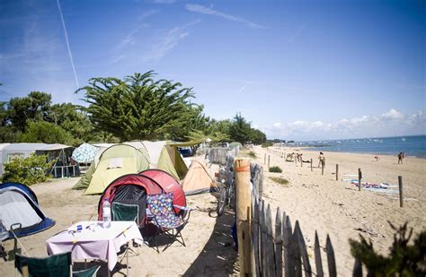 seaside camping  france  campsites   beach france